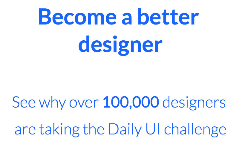 Daily UI Design Challenge, Inspiration, and Resources